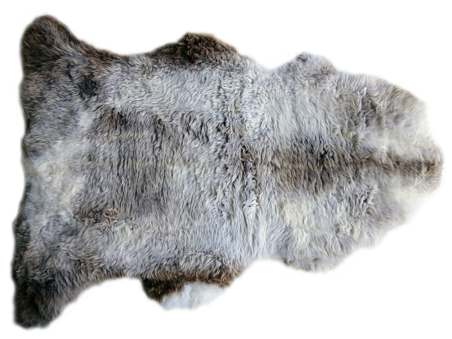 Long Wool New Zealand Natural Brown Rug
