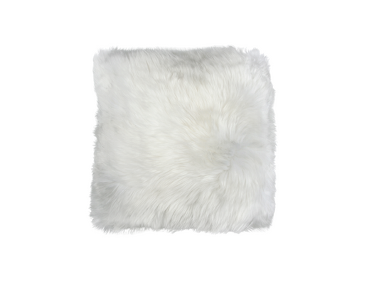 Long Wool Cushion - Ivory